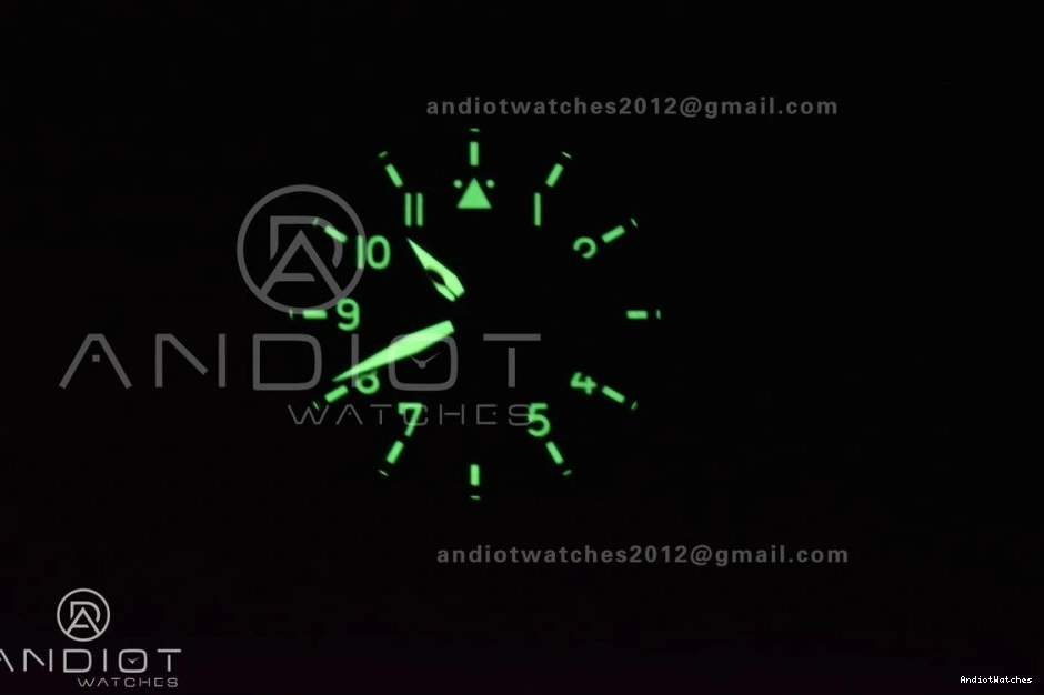 Brown on ZF Leather A Bronze Strap IW501005 Minimalist Real 519 1:1 Edition Dial Pilot Black Big Best 1121